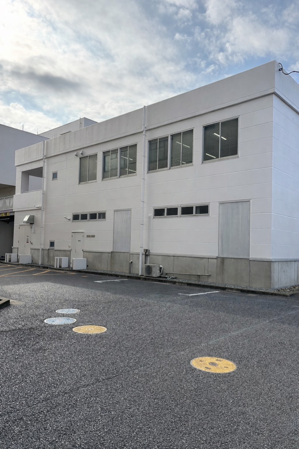 商業施設 仮設足場 解体後